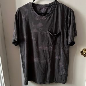 Large gray bleach tie dye